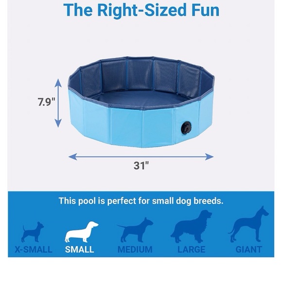 Outdoor doggy pool (small breads) - Picture 2 of 4